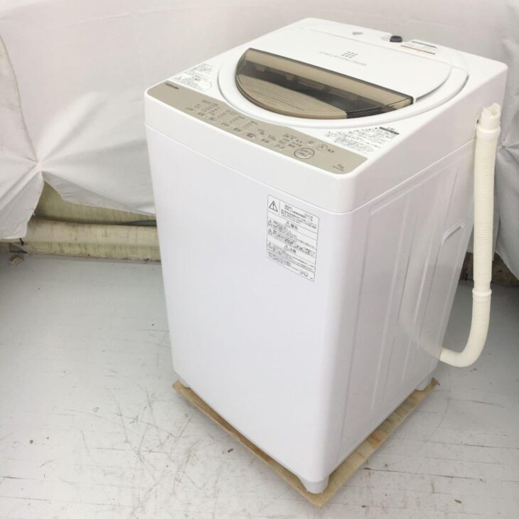 洗濯機　TOSHIBA AW-6G8(W)
