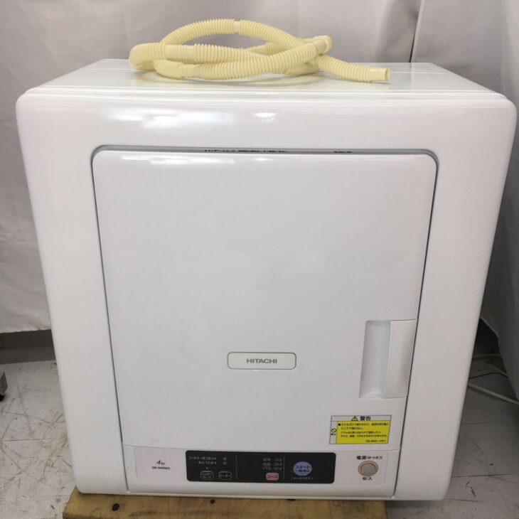 日立 HITACHI 乾燥機 DE-N40WX-W 衣類乾燥機【A】