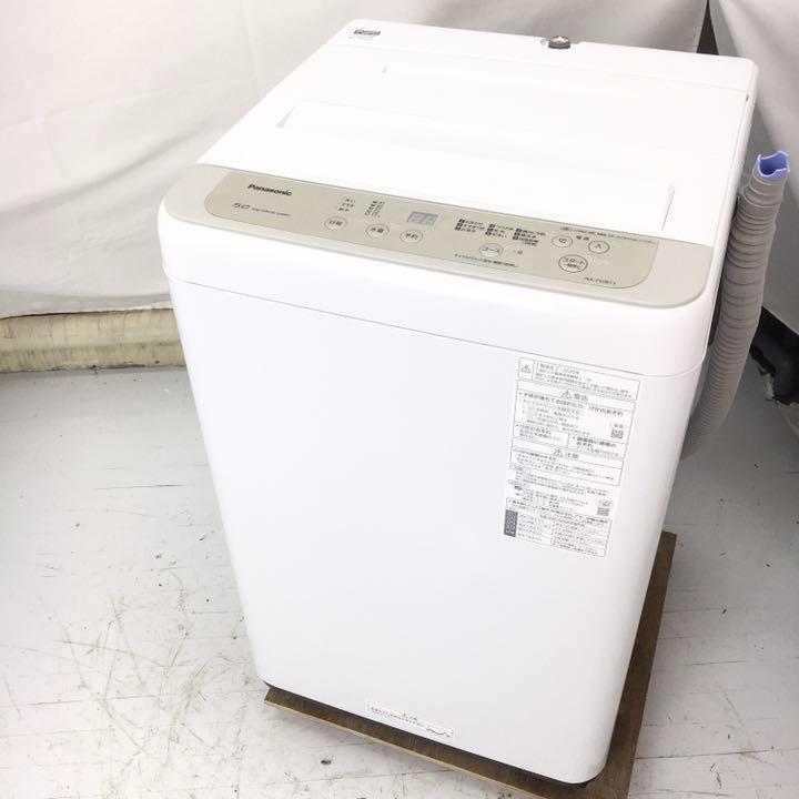 Panasonic 洗濯機 NA-F50B13J 5kg 2020年 D458 - 生活家電