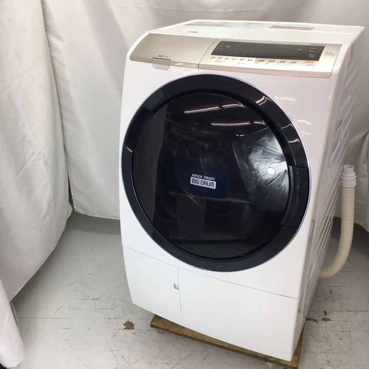日立　ドラム式電気洗濯乾燥機　11.0kg　BD-SV110Cドラム洗濯機