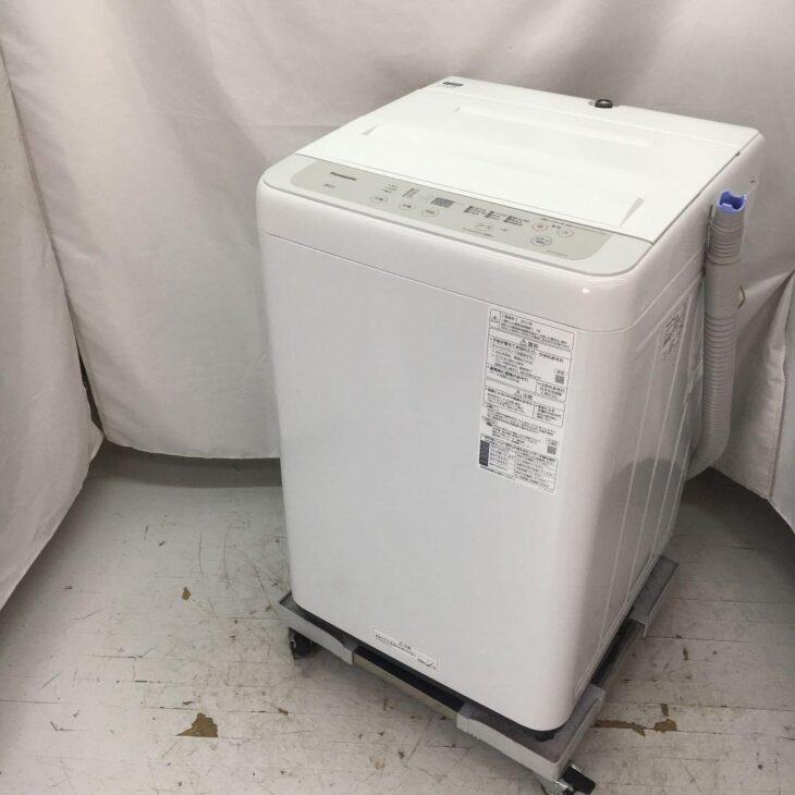 全自動洗濯機（Pansonic NA-F50B14）容量5キロ - 洗濯機