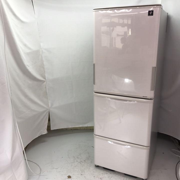 SJ-PW35C シャープ ノンフロン冷凍冷蔵庫 - 冷蔵庫