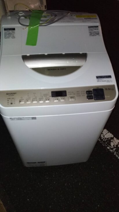大田区】シャープ電気洗濯乾燥機 ES-T5DBK 2020年製 ｜出張買取MAX