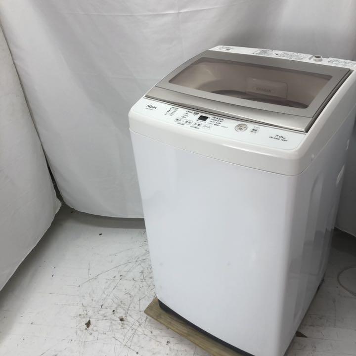手数料安い AQUA 洗濯機 三田 AQW-GS70J 2021年 7キロ USED【アクア