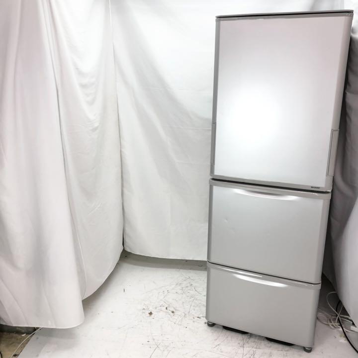 SHARP SJ-W351E-S 2018年製 冷凍冷蔵庫