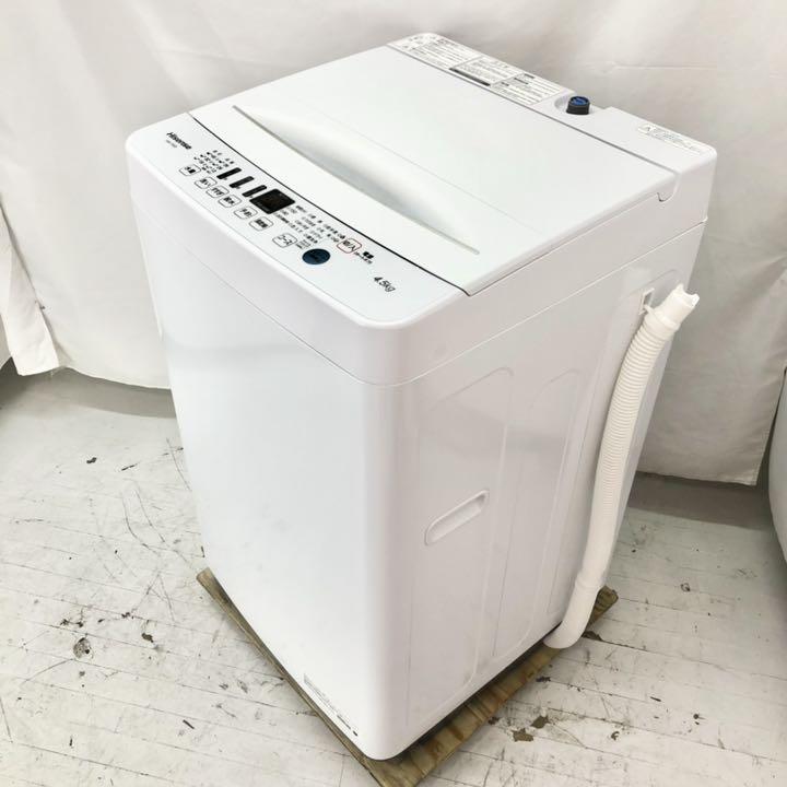 好評在庫あ ハイセンス Hisense HW-T45D 洗濯機 4.5kg 2019年製 YDFP1