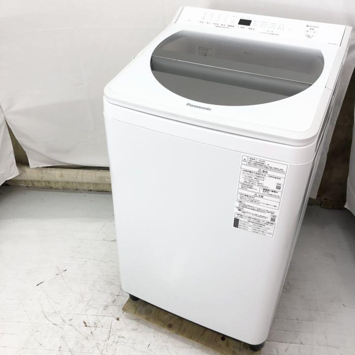 Panasonic  洗濯機NA-FA80H7-W 19年製
