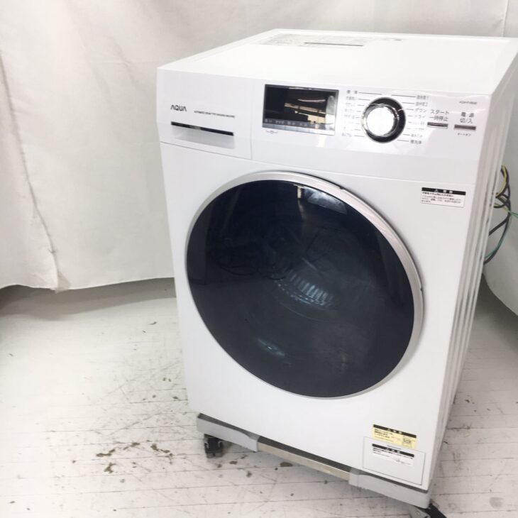 引き取り限定　AQUA/アクア ドラム式洗濯機 8.0Kg AQW-FV800E
