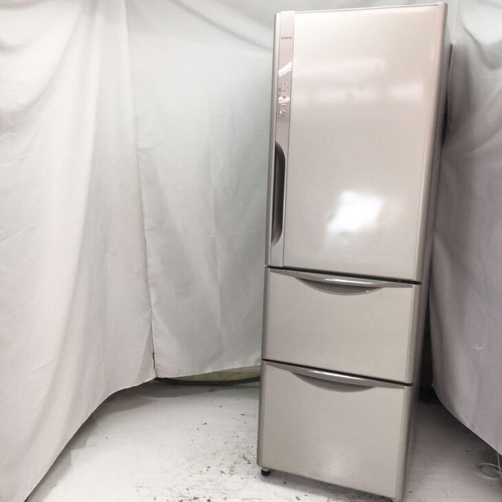 冷蔵庫3ドア2015年製 - 大阪府の家具