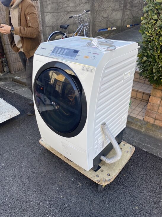 杉並区にて、パナソニック 10kgドラム式洗濯乾燥機 NA-VX3700L ｜出張買取MAX