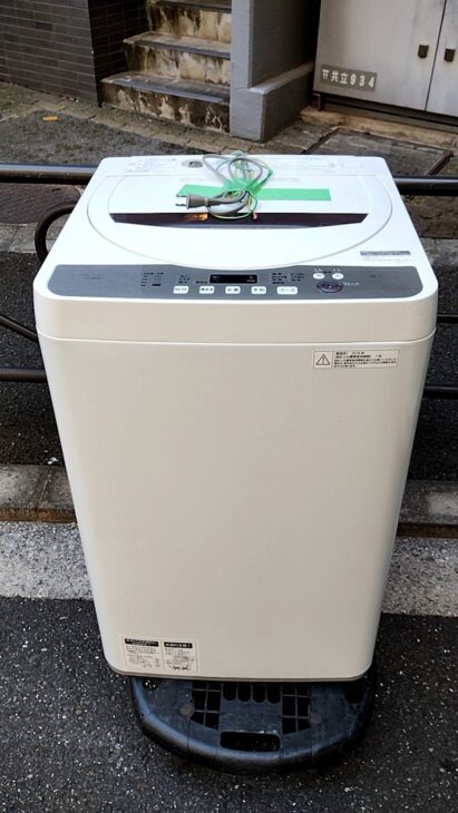 2018年製SHARP 全自動洗濯機 ES-GE4B-C ｜出張買取MAX