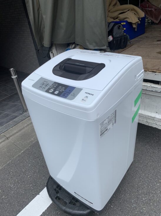 2018年製のHITACHI（日立）5.0㎏ 全自動洗濯機 NW-50Bを府中市にて評価！ ｜出張買取MAX