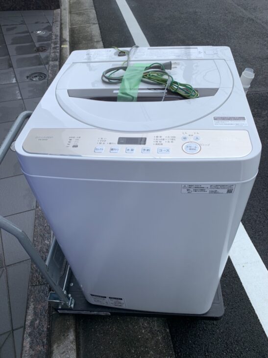 縦型洗濯機　2020年製　SHARP ES-GE6D-TSHARP