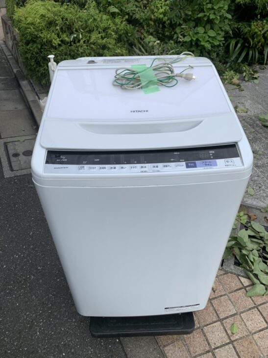 HITACHI 日立 ビートウォッシュ 洗濯機 2018年製 BW-V80B 8kg - 生活家電