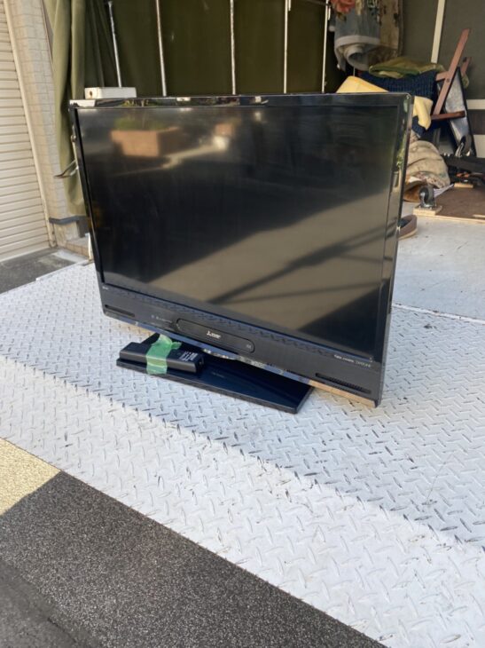 三菱】ブルーレイレコーダー内蔵32型液晶テレビ LCD-A32BHR85を所沢市のお客様よりお売り頂きました！ ｜出張買取MAX