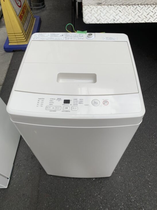 2020年3月購入 無印良品洗濯機5kg 一人暮らし向け MJ-W50A - 洗濯機
