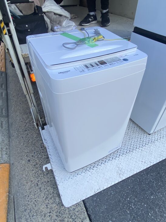 Hisense（ハイセンス）4.5㎏ 全自動電気洗濯機 HW-E4504 2022年製 渋谷区へ出張 ｜出張買取MAX