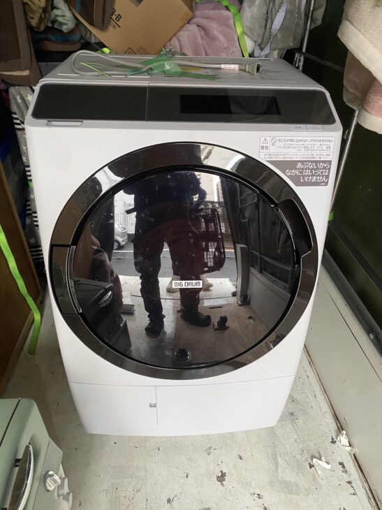 ドラム式洗濯乾燥機（日立製）BD-STX110GL 2022年製造品 港区六本木へ
