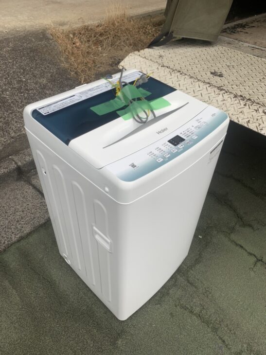 ハイアール製品】洗濯機 JW-U45HK・冷蔵庫 JR-N130B 練馬区へご訪問 