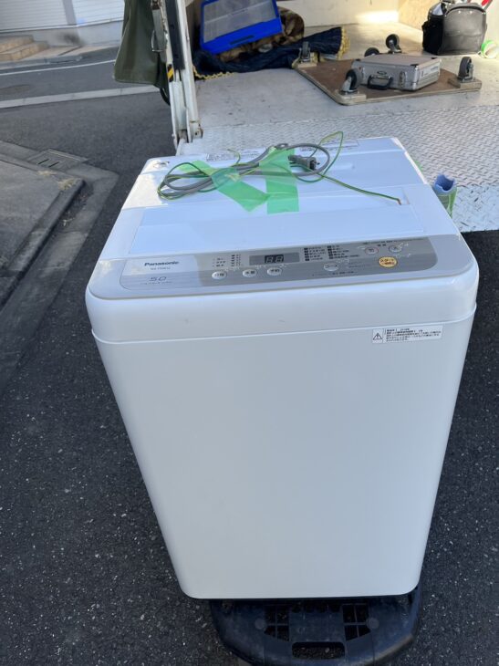 出張引取】パナソニック NA-F50B12 2018年製 縦型洗濯機 葛飾区にて ...