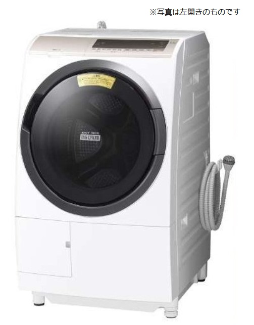 日立 ドラム式11k 洗濯乾燥機 BD-SV110ER 2019年製 賜物 - 洗濯機