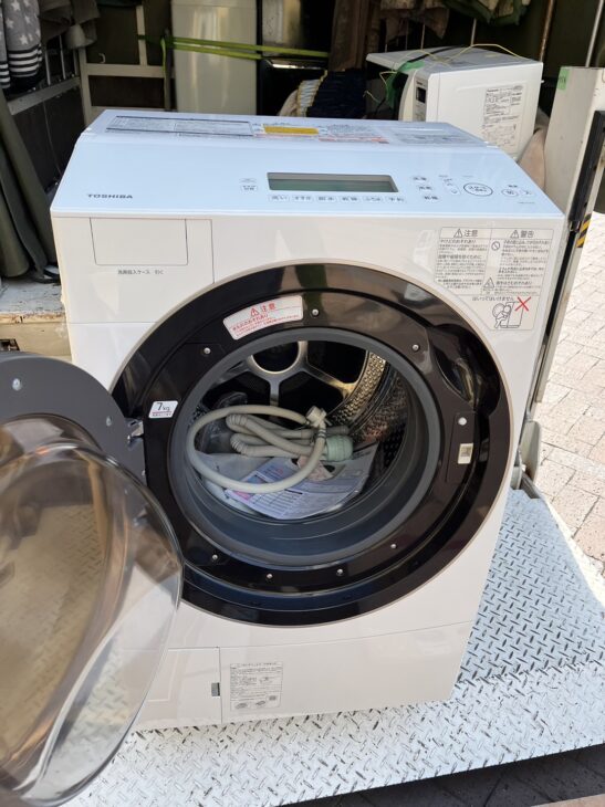 練馬区【出張買取】報告！東芝 ドラム式洗濯乾燥機 TW-117V3L ｜出張買取MAX