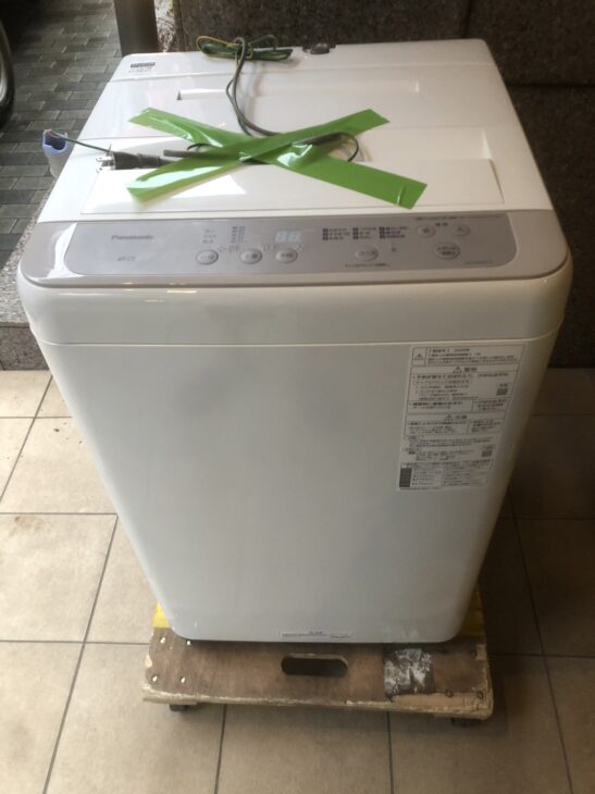 引っ越しによる売却【川崎市】Panasonic 洗濯機 NA-F60B14（買取