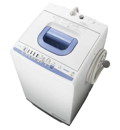 日立  全自動洗濯機 7kg  白い約束　2021年製