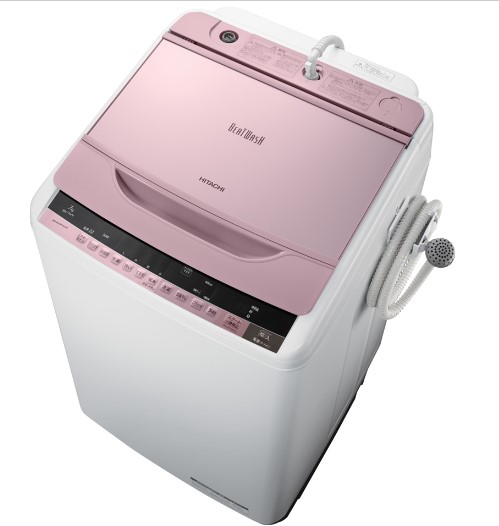 日立 2017年製 全自動洗濯機 ビートウォッシュ BW-V100A - 生活家電