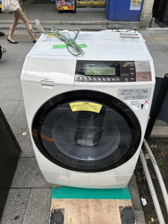 高品質な家電の買取実績【三鷹市】日立製ドラム洗濯機と三菱製6ドア ...