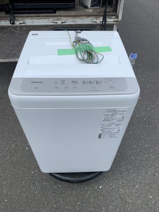世田谷区で2023年製のパナソニック洗濯機を【高価買取】しました