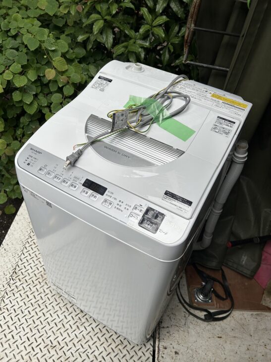 SHARP（シャープ）5.5kg 電気洗濯乾燥機 ES-TX5E-S 2021年製