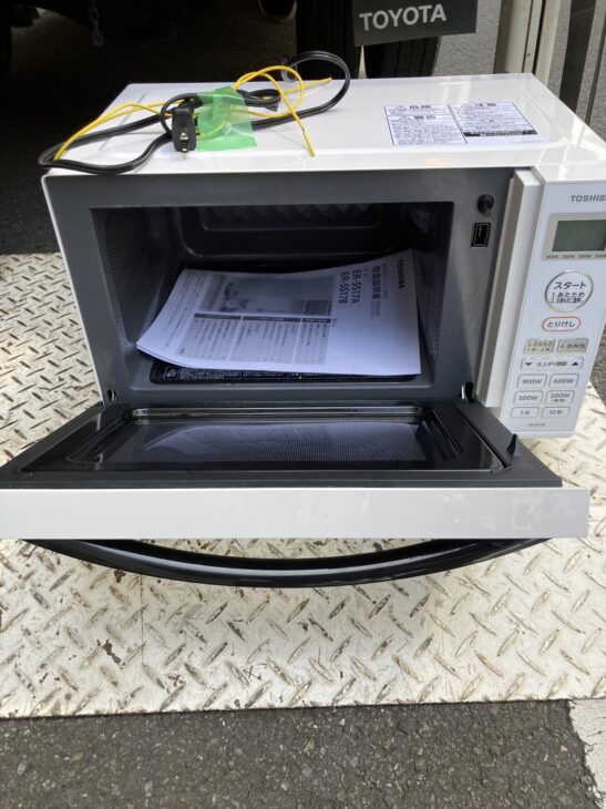 買取価格】東芝製電子レンジ ER-SS17Aなど中古家電 大田区へ行ってきました。 ｜出張買取MAX