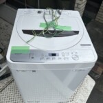 SHARP（シャープ）4.5㎏ 全自動洗濯機 ES-GE4C-T 2019年製