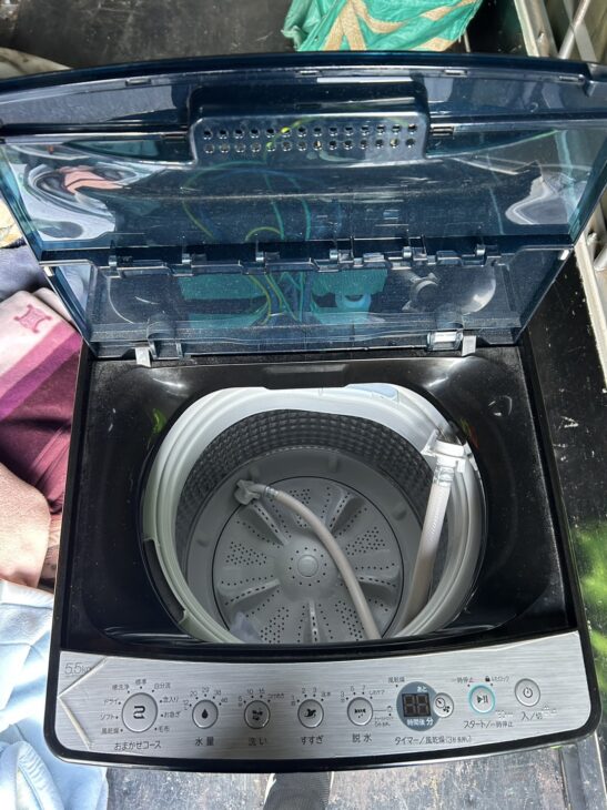 千葉県木更津市】にハイアール（Haier）5.5kg 全自動洗濯機 JW-XP2CD55F 2022年製のご案内 ｜出張買取MAX