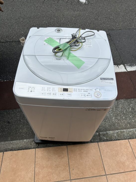 SHARP 全自動洗濯機　ES-GE６Ｃ　2019年製