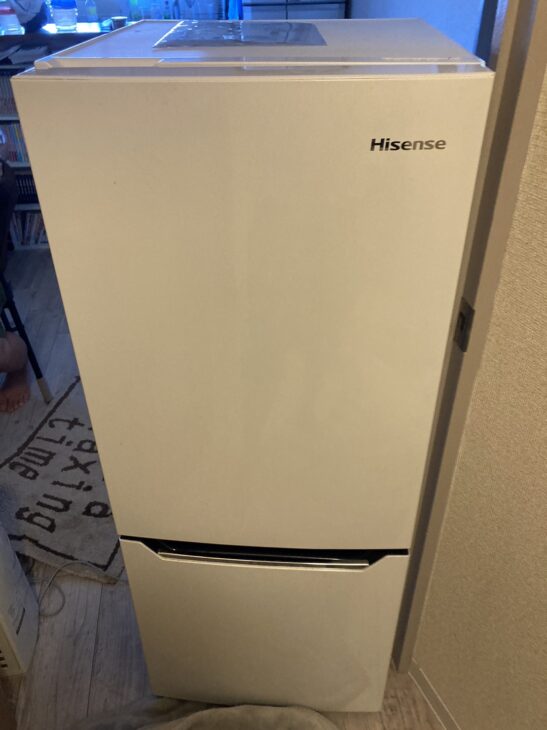 2】Hisense 2ドア冷蔵庫 21年製 0327-2 - キッチン家電