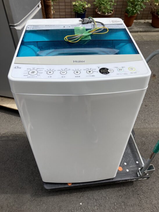 Haierハイアール全自動洗濯機 4.5kg JW-C45A 2018年製-