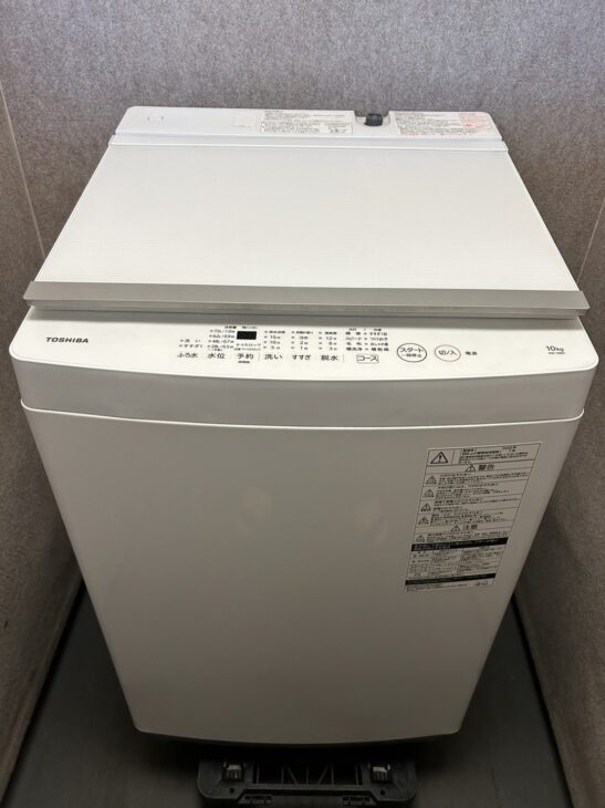 10キロの大きな縦型洗濯機（東芝 AW-10M7）を横浜市戸塚で【買取ご案内 