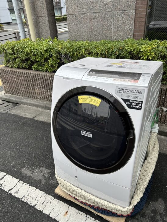 日立製2019年式のドラム洗濯機（BD-SX110CL）鶴ヶ島市で【高価買取】 ｜出張買取MAX