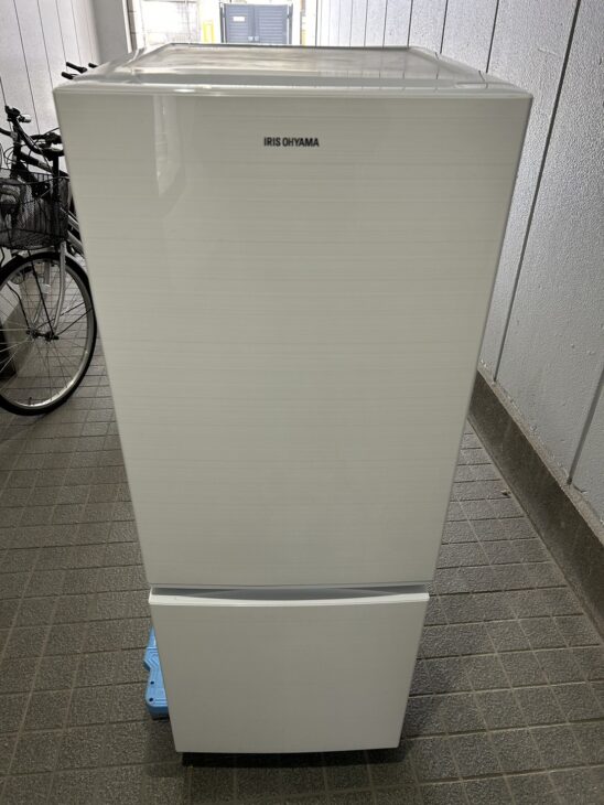 配達便での発送も可能ですアイリスオーヤマ 冷蔵庫 2020年製 AF156-WE