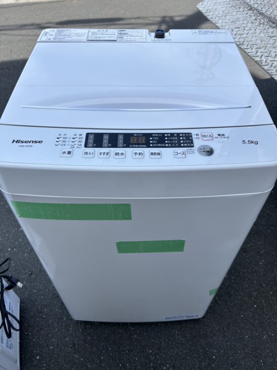 Hisense（ハイセンス）5.5キロ 全自動洗濯機 HW-K55E 2022年製