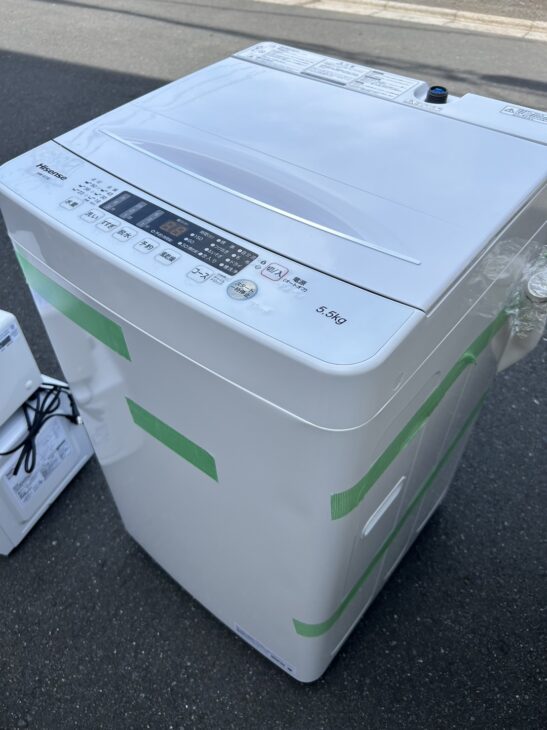 出張買取（東広島市のお客様）Hisense 洗濯機 HW-K55E 2022年製 ｜出張買取MAX