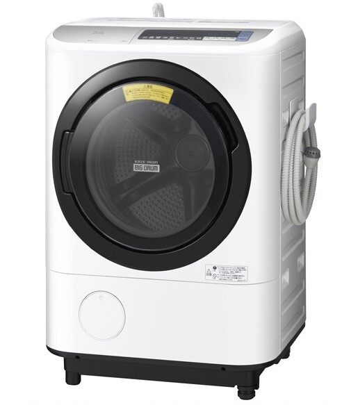 HITACHI 日立 ドラム式洗濯乾燥機 ヒートリサイクル 風アイロン ビッグドラム 11㎏ BD-NV110BR