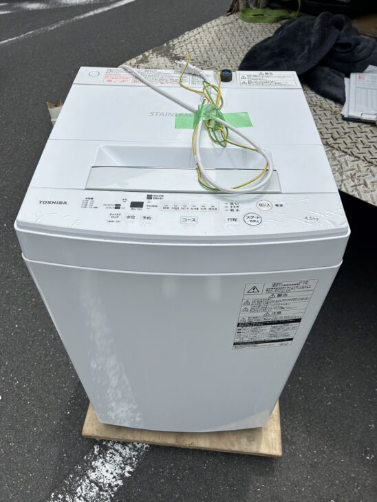 TOSHIBA（東芝）4.5キロ 全自動洗濯機 AW-45M7 2019年製