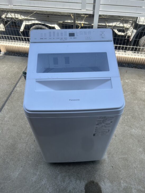 2023年製のパナソニック 全自動洗濯機 NA-FA8K1を尾道市で【高価買取 