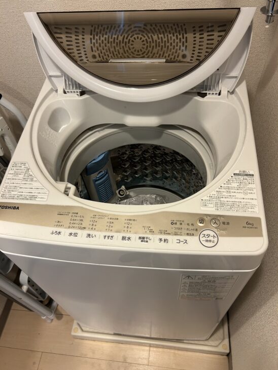 TOSHIBA（東芝）6.0キロ 全自動洗濯機 AW-6GM1(W) 2021年製