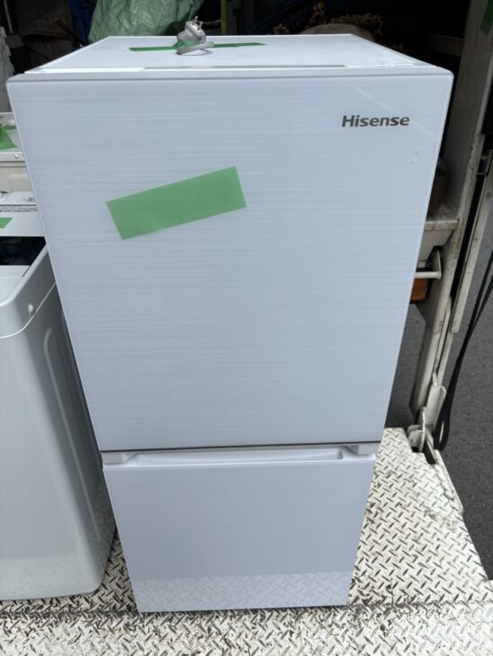 出張査定】日立市小木津町！Hisense 2ドア冷蔵庫 HR-G13B-W 2020年製 
