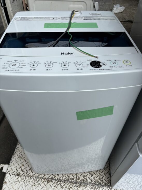 岡山県倉敷市での【買取】報告 ハイアール 洗濯機 JW-C55D 2020年製 