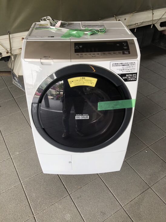 HITACHI ドラム式洗濯乾燥機 BD-SV110EL 2020年製を大阪市住吉区にて ...